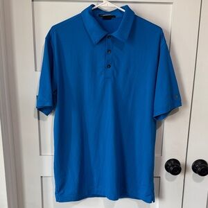 Tiger Woods Collection by Nike Blue Polo Shirt